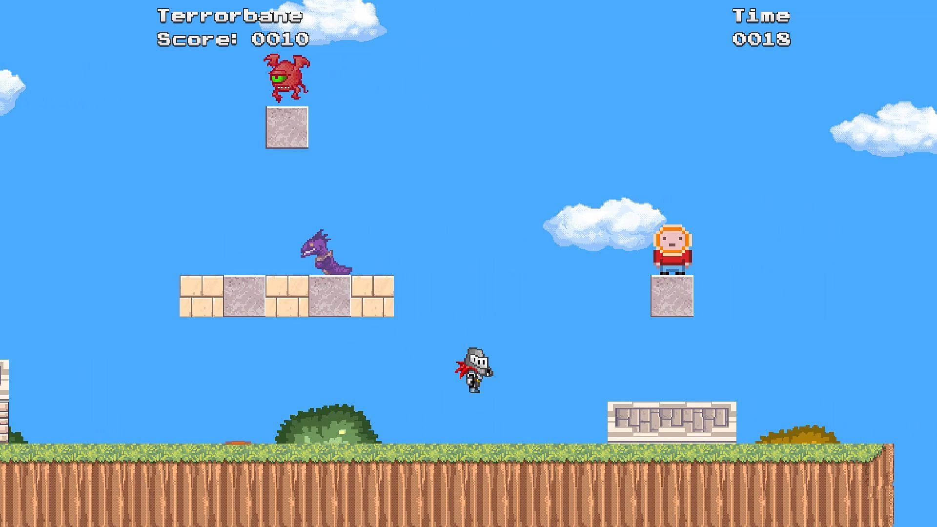 Tribute to Super Mario Bros. (Image via tERRORbane)